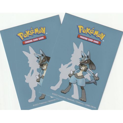 2 Protèges Cartes - Sleeves - Ultra-Pro - Lucario
