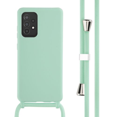 Imoshion ¿Coque En Silicone Avec Cordon Samsung Galaxy A52(S) (5g/4g) Menthe Verte