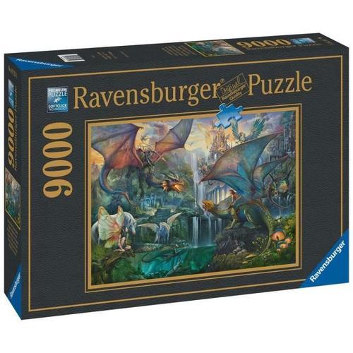 Ravensburger - Puzzle 9000 Pieces - La Foret Magique Des Dragons