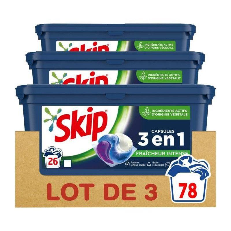 Skip Lessive Capsules Sensitive 3x26