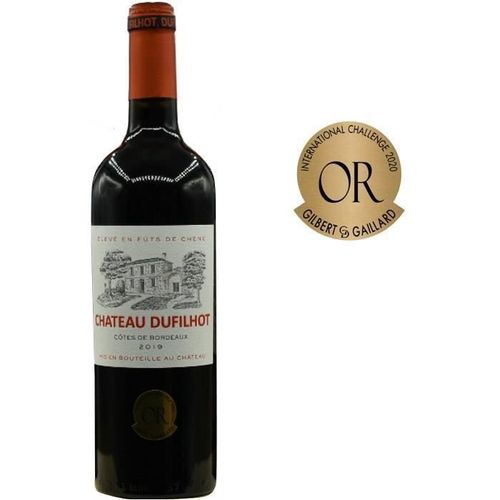 Château Dufilhot 2019 Côtes De Bordeaux - Vin Rouge De Bordeaux