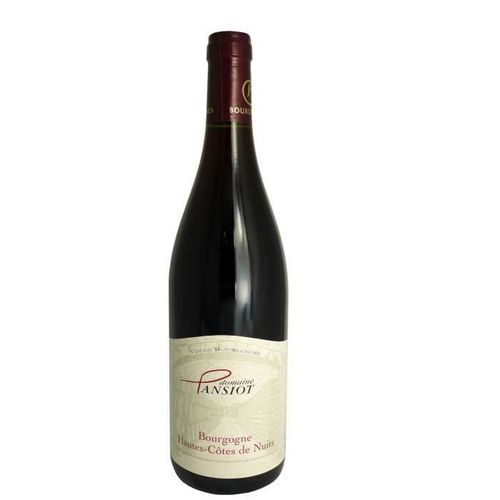 Domaine Pansiot 2019 Bourgogne Hautes Côtes De Nuit - Vin Rouge De Bourgogne