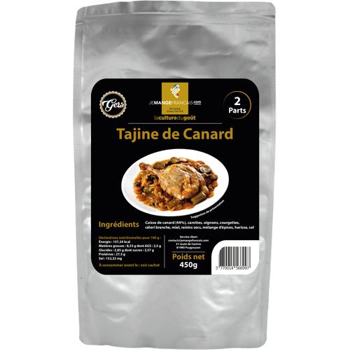Tajine Cuisiné Avec Cuisse De Canard Confite - Prêt-À-Manger !