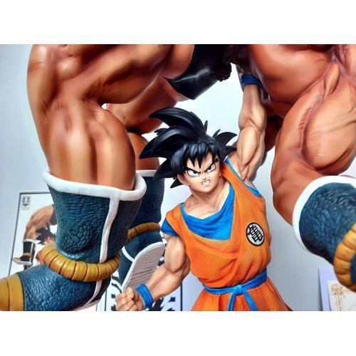 Figurine - Statuette Son Goku Vs Nappa Hqs By Tsume: The Quiet Wrath Of Son Goku