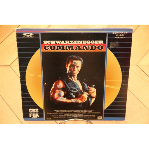 Commando 1985 Laserdisc Ld Pal ??? Schwarzenegger Schwarzenegger