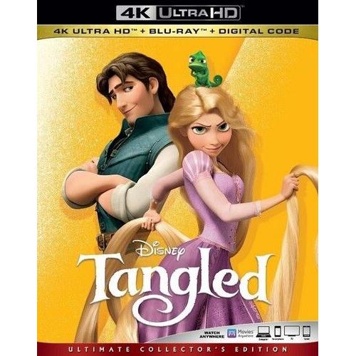 Tangled [Ultra Hd] With Blu-Ray, 4k Mastering, Dolby, Dubbed, Subtitled
