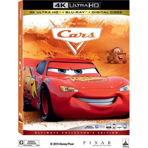 Cars [Ultra Hd] With Blu-Ray, 4k Mastering, Ac-3/Dolby Digital, Digital Copy,