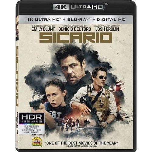 Sicario [Ultra Hd] 4k Mastering, 2 Pack