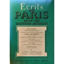 Ecrits De Paris, Revue Des Questions Actuelles - Février 1985 Numéro 454