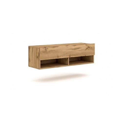 Meuble Tv À Suspendre Derby 100 100x31x30 Cm-Chêne-Chêne--