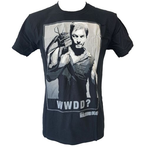 Tee-Shirt Noir Daryl Dixon The Walking Dead Taille S
