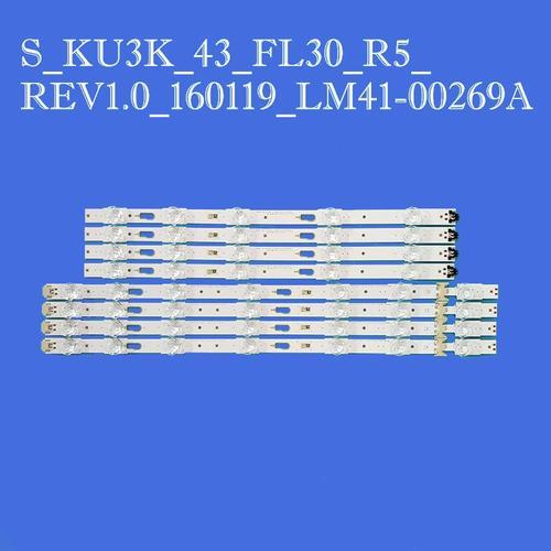 Bande de rétroéclairage LED 3v, 6 pièces/ensemble, pour LG 43LF5100/b _ 150511, ""Nipseyteko""