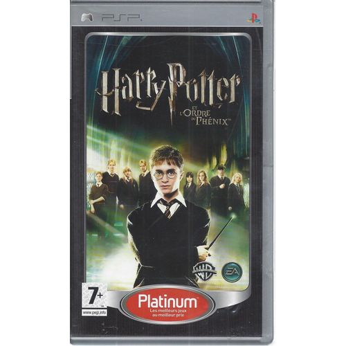 Psp - Harry Potter Et L'ordre Du Phoenix - Platinum - 7+