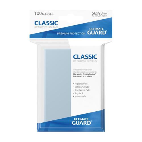 Ultimate Guard 100 Pochettes Standard Card Sleeves 66 X 93 Mm