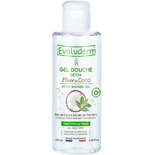 Evoluderm - Gel Douche Détox Coco Thé Vert - 100ml 