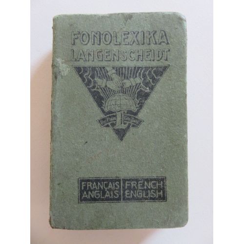 Dictionnaire De Poche Français-Anglais D'henri Sabersky