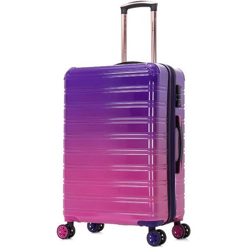 Celims France - Valise Moyenne Taille 65cm | Valise Week-end | Valise Polycarbonate | Légère et Rigide | Violet