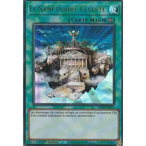 Carte Yu-Gi-Oh - Le Sanctuaire Céleste - Gfp2-Fr151 - Ultra-Rare -