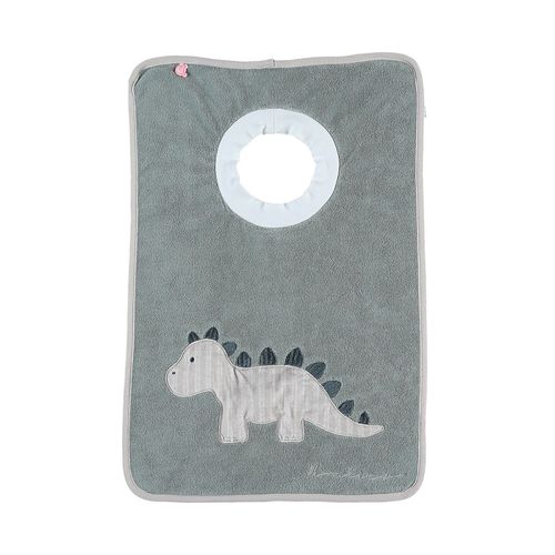 Bavoir Bébé Funny Dinosaure Stegi Vert - Noukie's