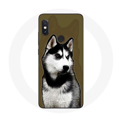 Coque Pour Xiaomi Redmi Note 5 Ai Dual Camera Husky De Sibérie