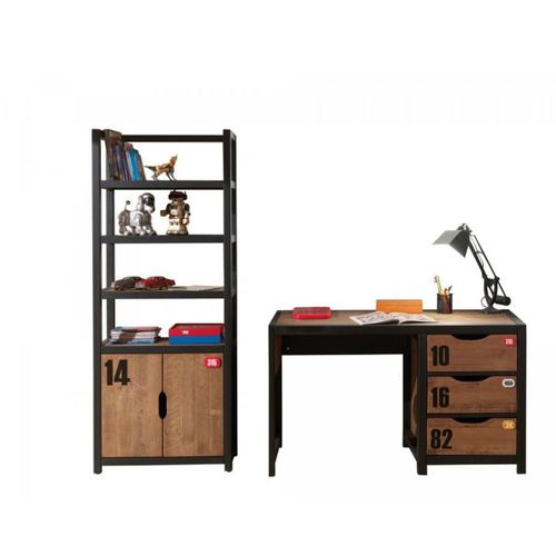 Bureau Et Bibliotheque 'alex' Industriel