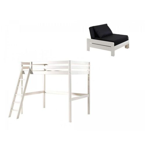 Lit Mezzanine Pino Avec Fauteuil