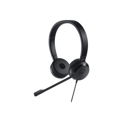 Dell Pro Stereo Headset - UC150 - Skype for Business - Micro-casque - sur-oreille - filaire - USB