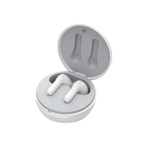 LG TONE Free FP3W - Écouteurs sans fil avec micro - intra-auriculaire - Bluetooth - blanc perle