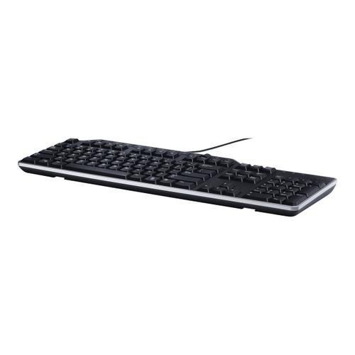 Dell KB-522 Wired Business Multimedia - Clavier - USB - QWERTZ - Allemand - noir