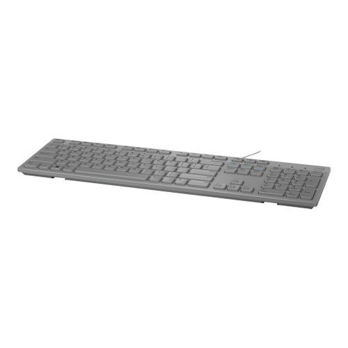 Dell KB216 - Clavier - USB - AZERTY - Français - gris - pour Latitude 3480, 35XX, 5310, 5520, 7400 2-in-1, 9410; Precision 3640; Vostro 3471