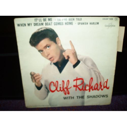 Cliff Richard With The Shadows / It'll Be Me +3. ( Avec Languette ).