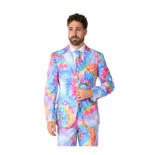 Costume Mr. Tie-Dye Adulte Opposuits - Taille: Xl (Eu 58)