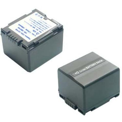 Batterie Caméscope 1350 mAh - Compatible Hitachi DZ-BP7S - DZ-BP07S - DZ-BP14S - DZ-BP14SW - Panasonic CGA-DU07 - CGA-DU14 - CGA-DU21 - VW-VBD07 - VW-VBD140 - VW-VBD210