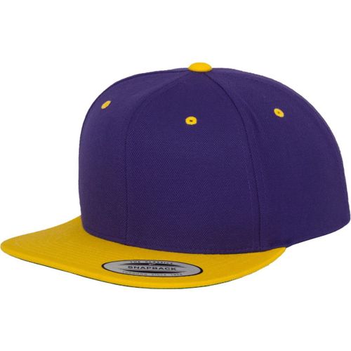 Flexfit Classic 2-Tone Snapback Cap - Bruyère Gris / Marron