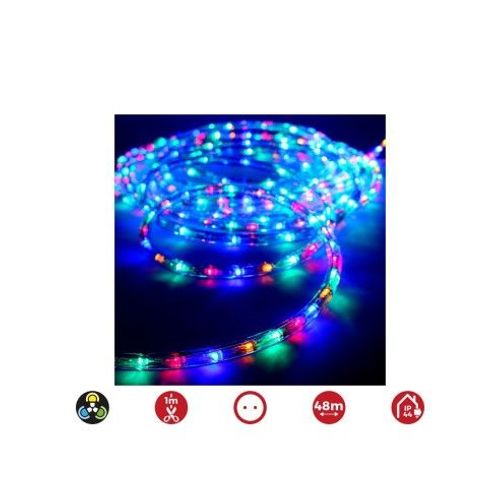 Tube Flexible Fixe 2 Voies 48m 30 Leds/M Multicolor