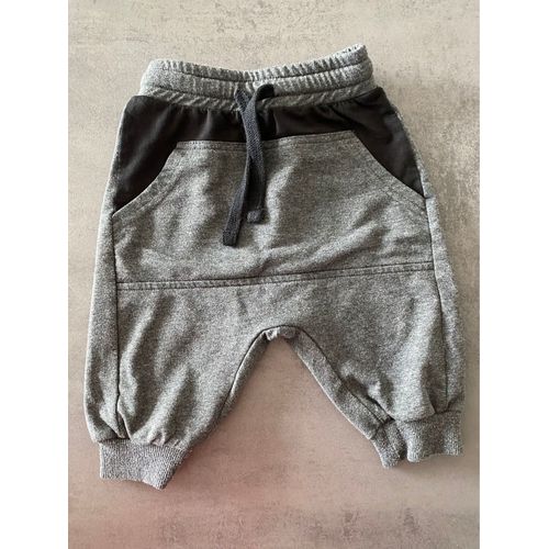 Short Sarouel Gris Et Noir Deno Kids 3 Ans