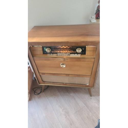 Meuble Radio Tourne Disque Vintage 