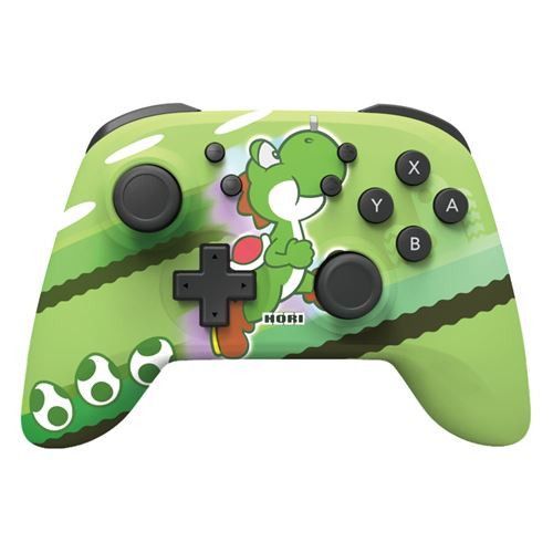 Manette Sans Fil Wifi Pour Nintendo Switch Hori Edition Super Mario Yoshi