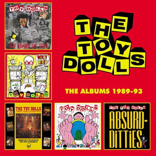 Toy Dolls - Albums 1989-1993 [Cd] Boxed Set, Uk - Import