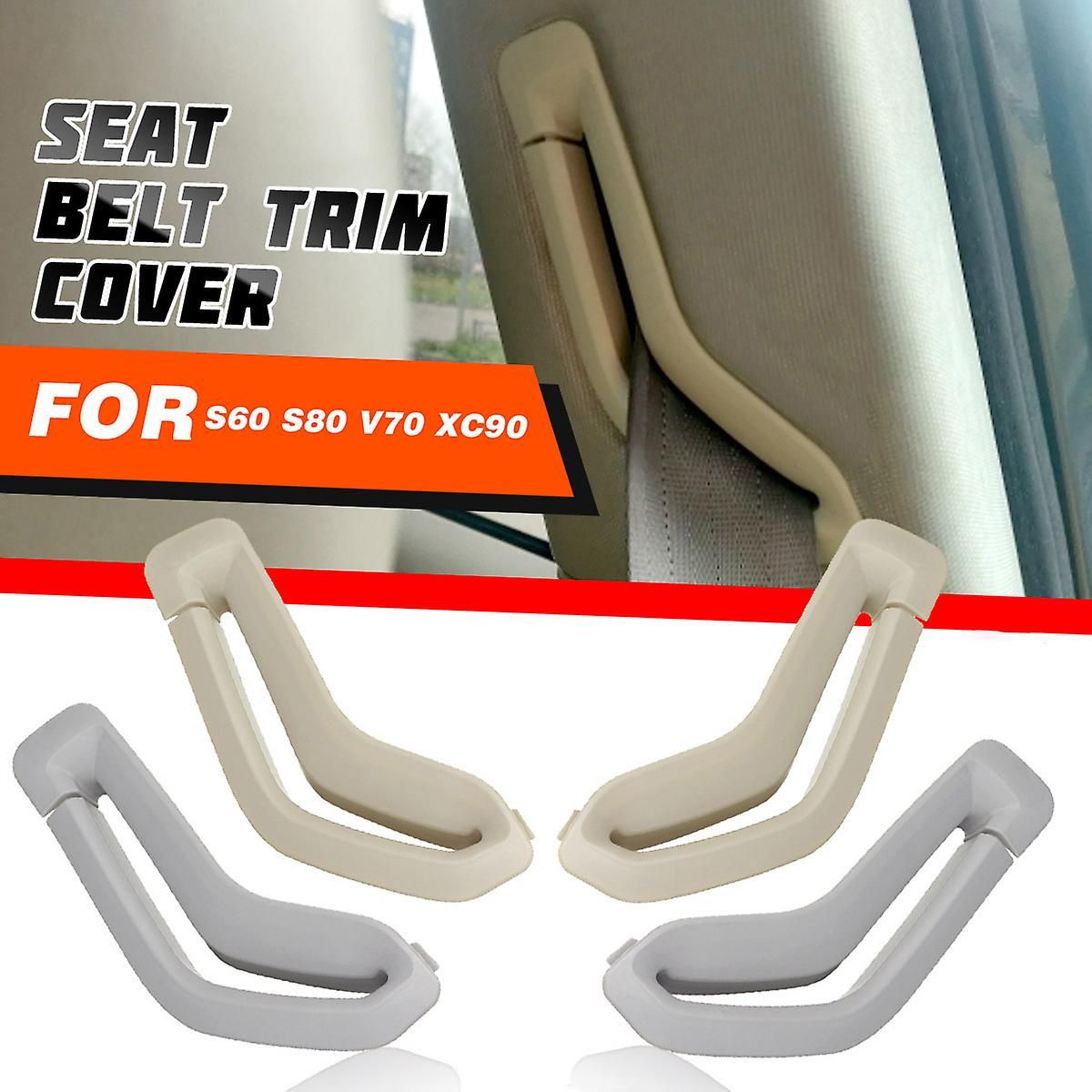 For S60 S80 V70 Xc90 Left Right Seat Belt Retractor Guide Ri... - 4