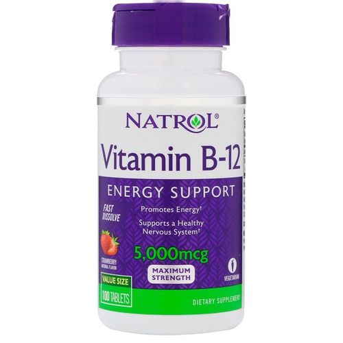 Vitamine B-12 Avec 100 Comprimés 