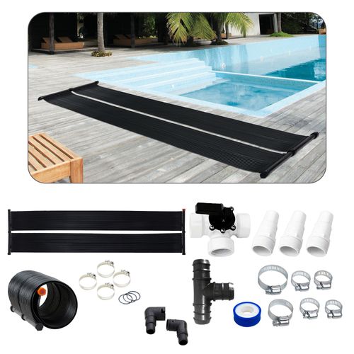 Arebos Chauffe-Eau Solaire | Capteur Solaire | Chauffe-Piscine |Tapis Solaire