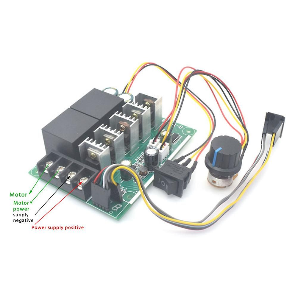 DC10-55V Motor Speed Controller Electric PWM Control Regulat... - 2
