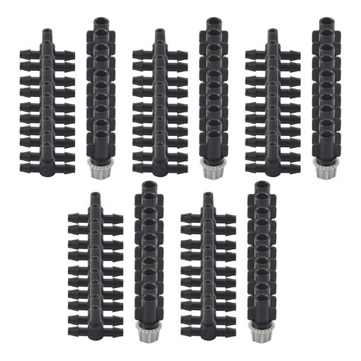 100Pcs(50 Pairs)Garden Irrigation Kit Adjustable Atomization...
