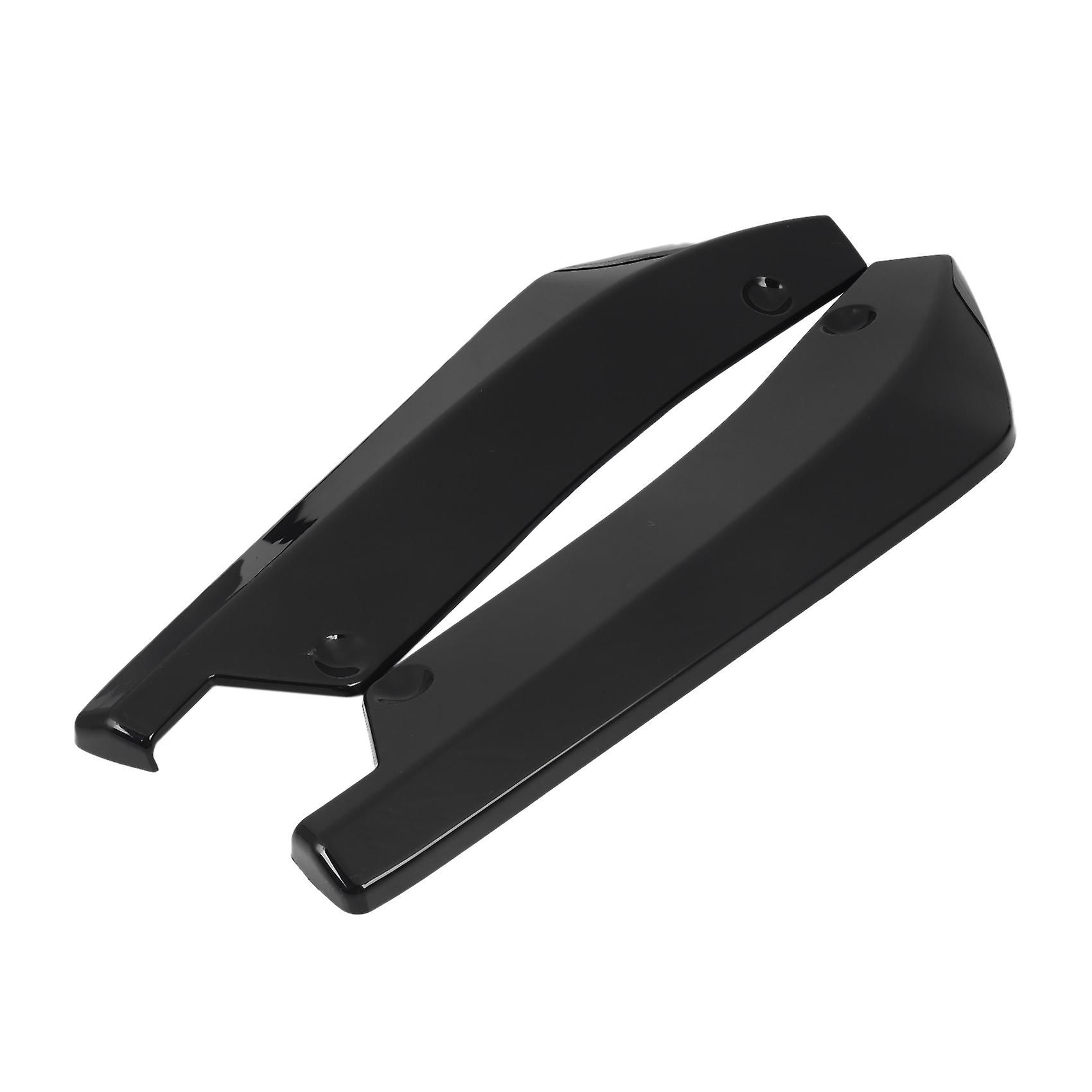 2pcs Universal Car Rear Bumper Lip Diffuser Splitter Spoiler... - 2