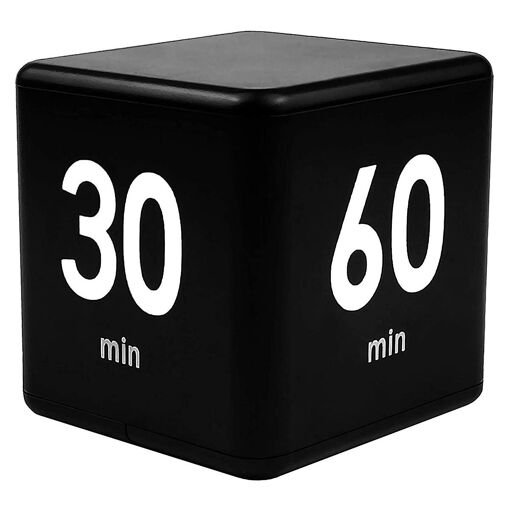 Square Timer, Kitchen Timer Gravity Sensor Flip Timer Manage...