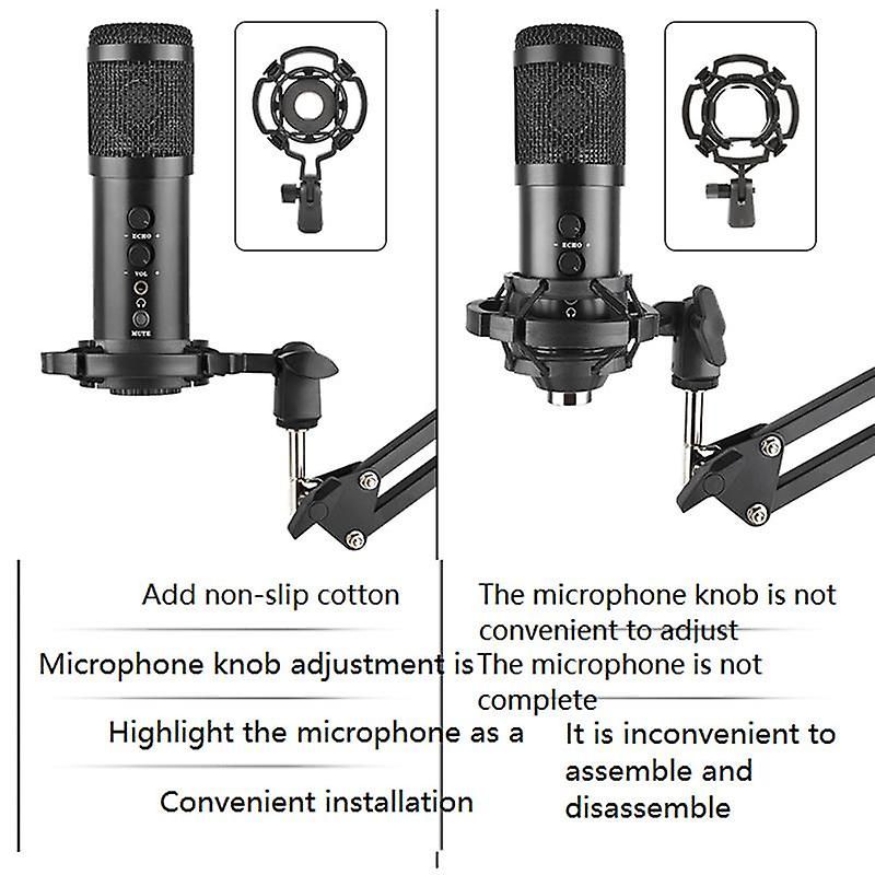 Universal Professional Condenser Microphone Mic Shock Mount ...