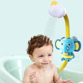 Robinet à jet d'eau éléphant pour le bain, jouet de bain pour bébé