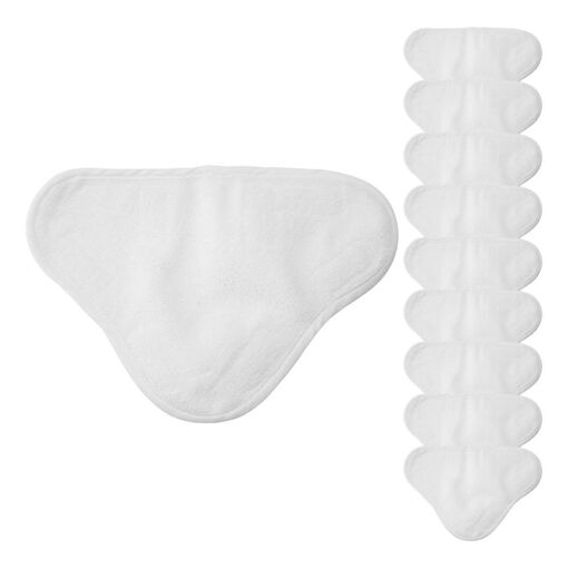 10 Pack Replacement Steam Mop Microfiber Cloth Pad for Trian... - 2