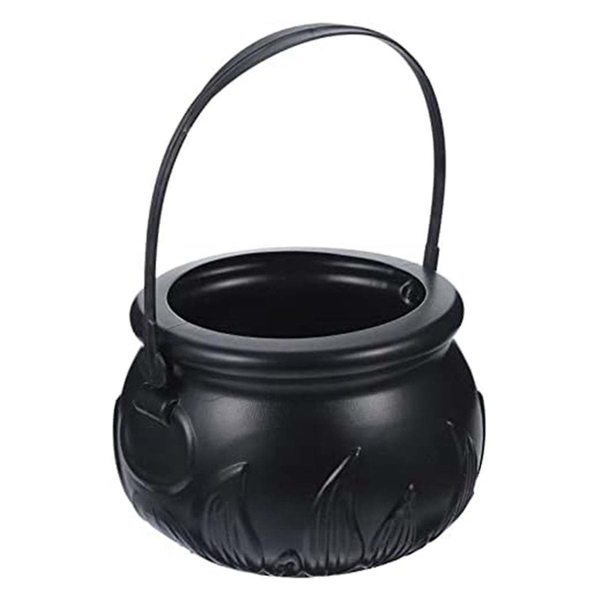 Black Cauldron Kettle Plastic Witch Kettle St Patricks Cauld... - 2